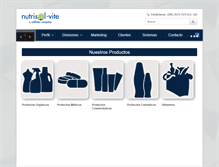 Tablet Screenshot of nutrisolvite.com